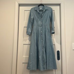 90’s Vintage Chambray Dress